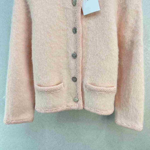 Mohair Cardigan Pink For Women