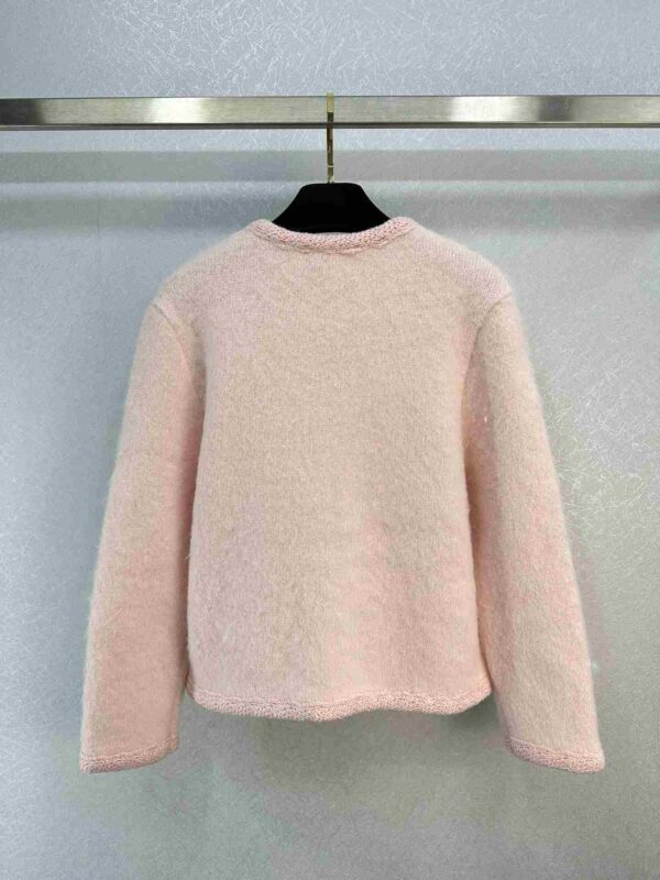 Mohair Cardigan Pink For Women