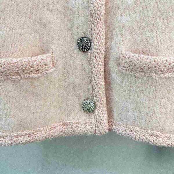 Mohair Cardigan Pink For Women