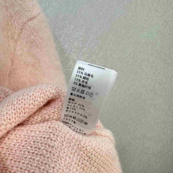 Mohair Cardigan Pink For Women