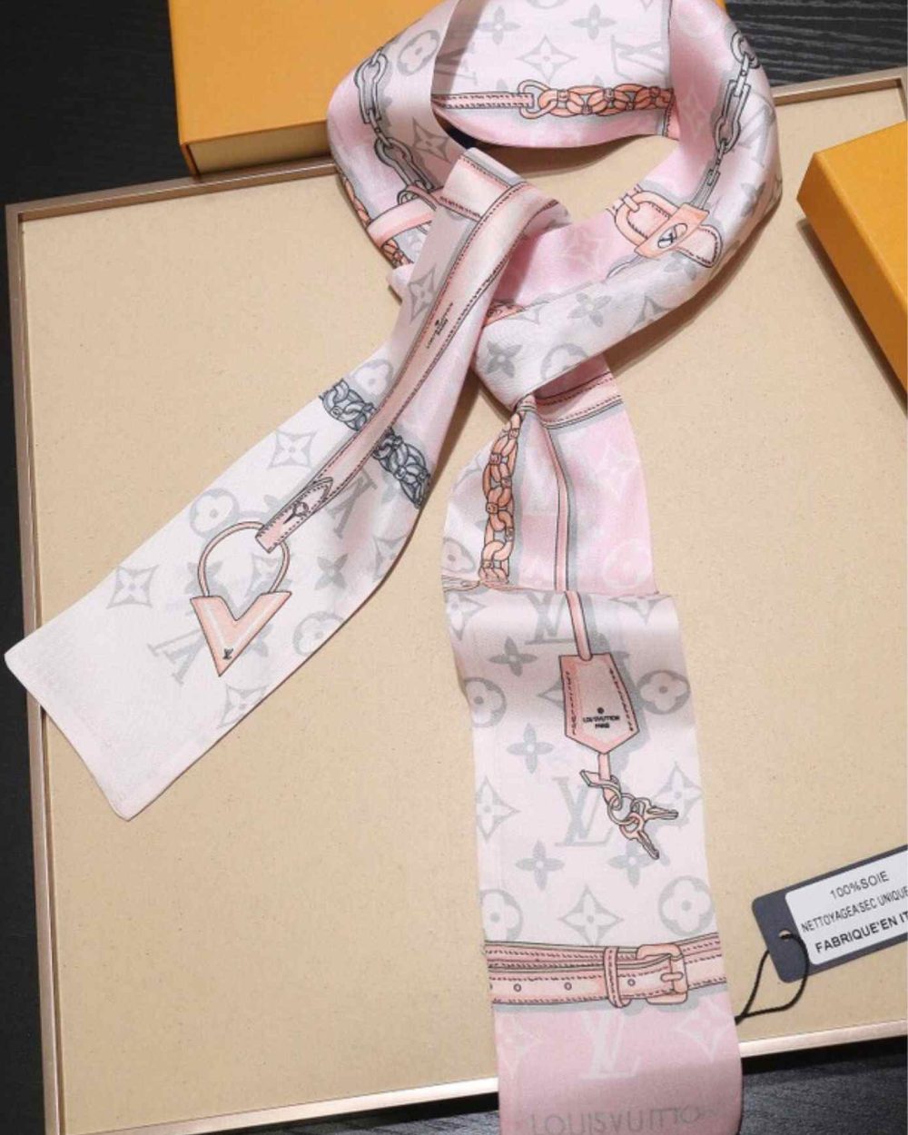 Monogram Confidential Bandeau Pink For Women M70637