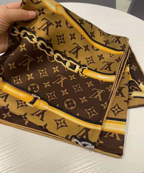Monogram Confidential Square 90 Brown For Women M78666