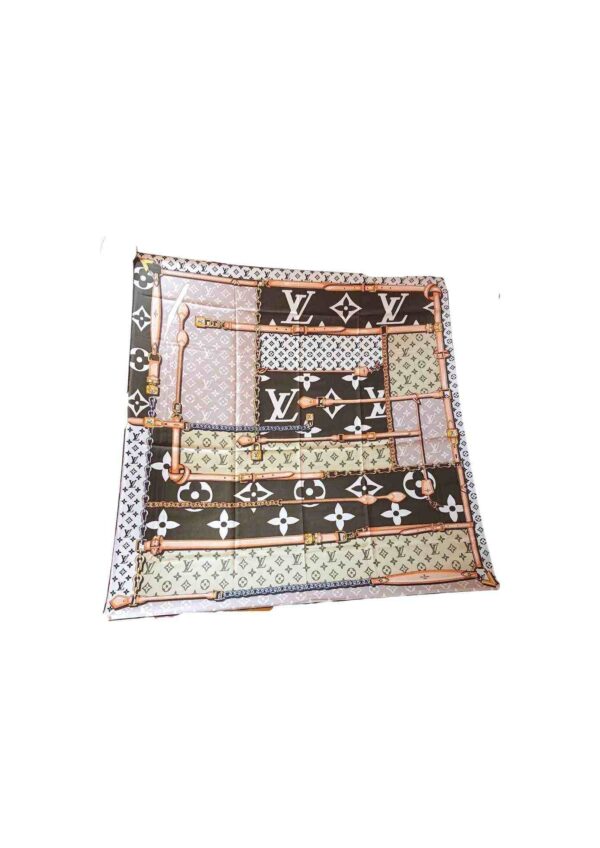 Monogram Confidential Square 90 Brown For Women