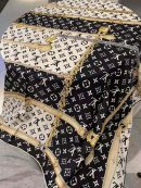 Monogram Confidential Square 90 White And Black For Women M78667
