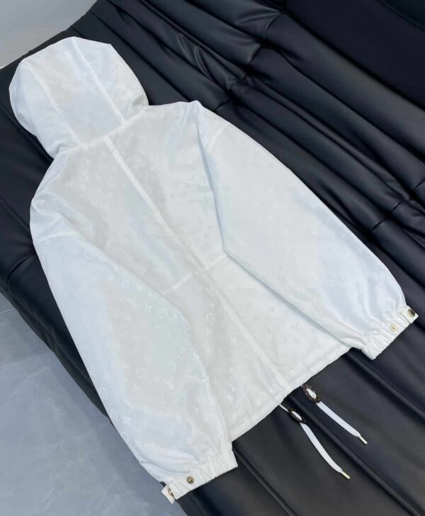 Monogram Fil Coupé Pajama Shorts And Jacket White For Women