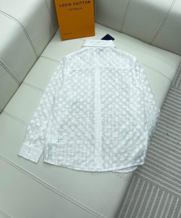 Monogram Fil Coupé Pajama Shorts And Shirt White For Women 1ABT2B