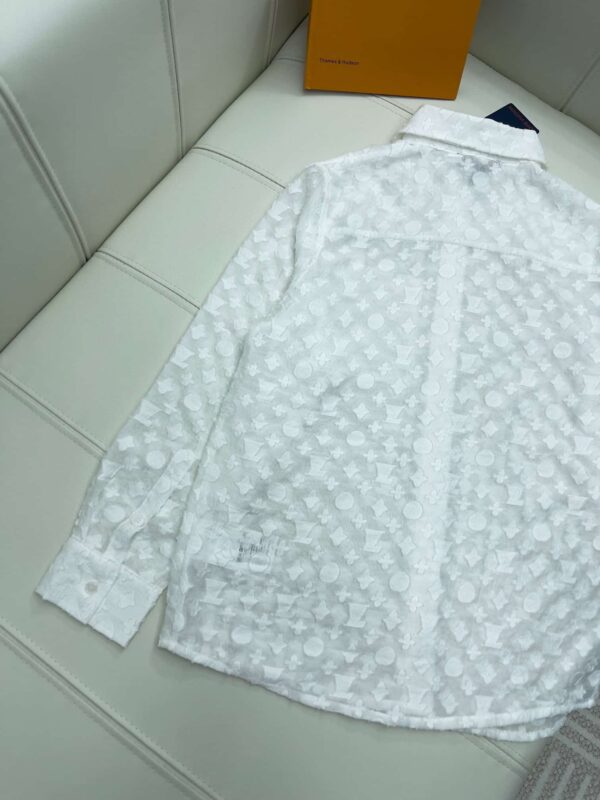 Monogram Fil Coupé Pajama Shorts And Shirt White For Women 1ABT2B