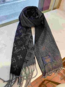 Monogram Gradient Scarf Black For Women M71607 