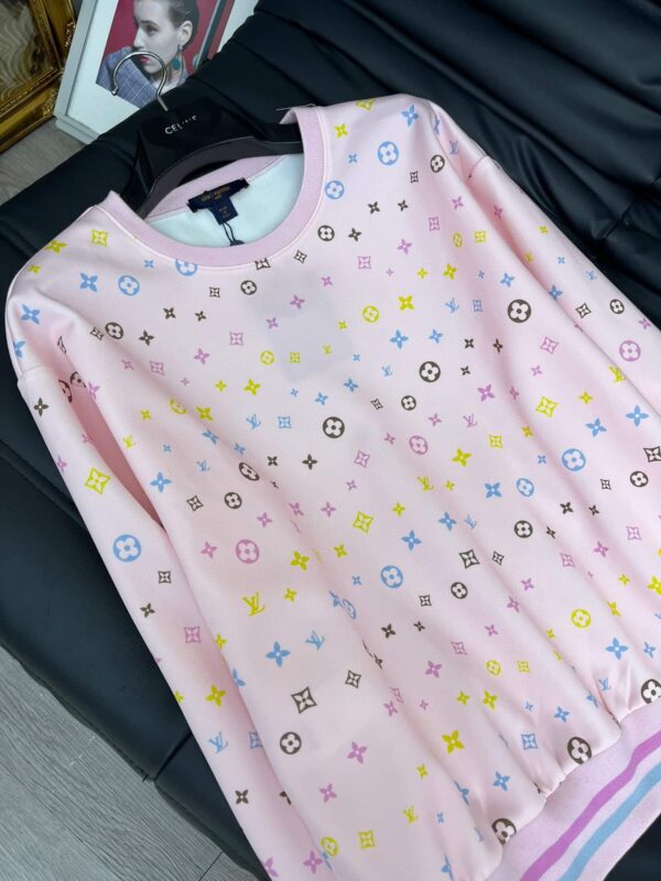 Multicolor Motifs Shorts And T- Shirt Pink For Women