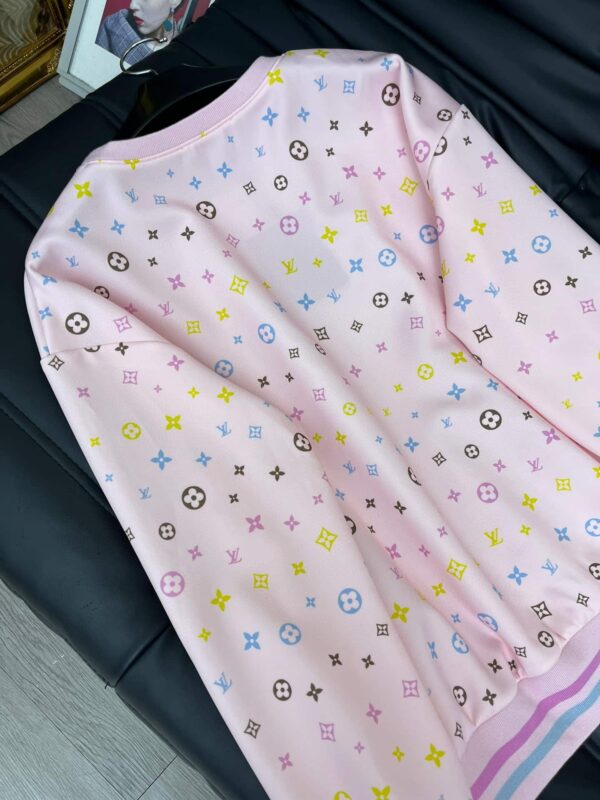 Multicolor Motifs Shorts And T- Shirt Pink For Women