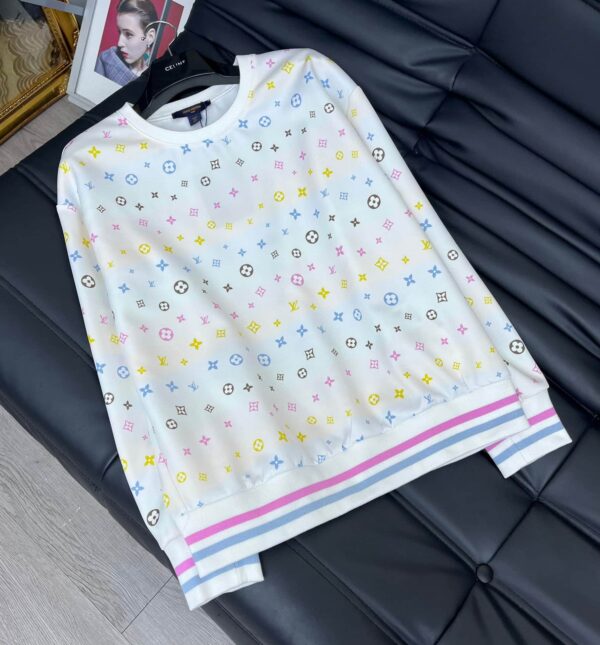 Multicolor Motifs Shorts And T- Shirt White For Women