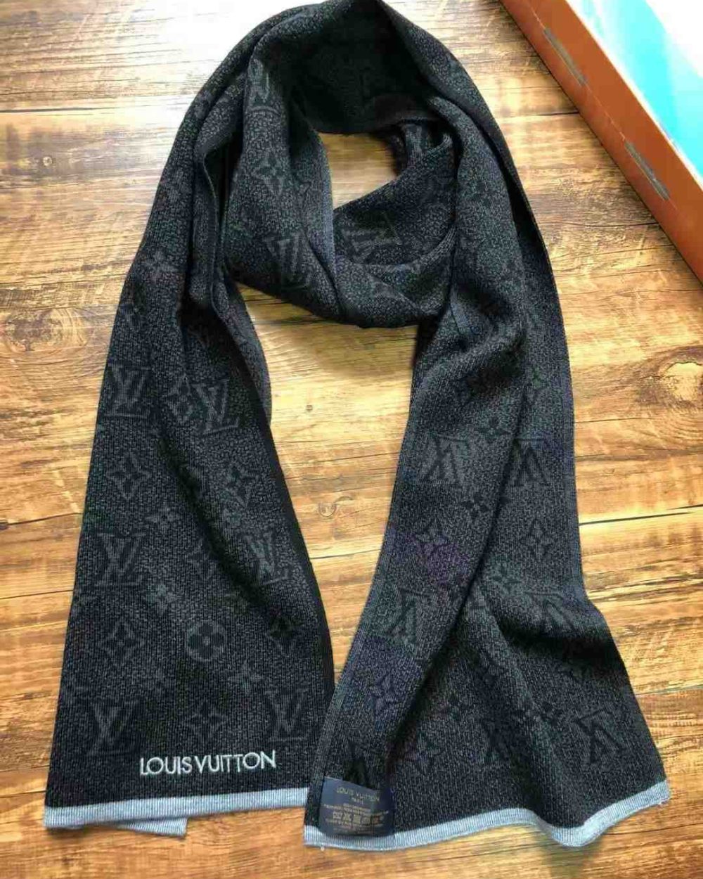 My Monogram Eclipse Scarf Black For Women 