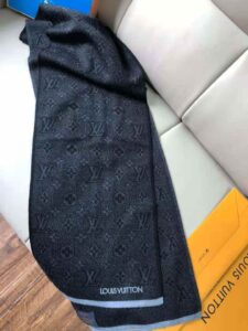 My Monogram Eclipse Scarf Black For Women 