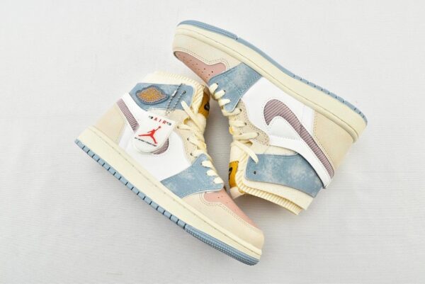 Nike Air Jordan 1 High Zoom 'Pink Oxford' For Women, Women's Shoes