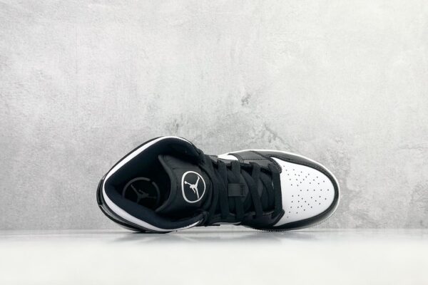 Nike Air Jordan 1 Mid All-Star Black/White Sneaker For Women, Women's Shoes
