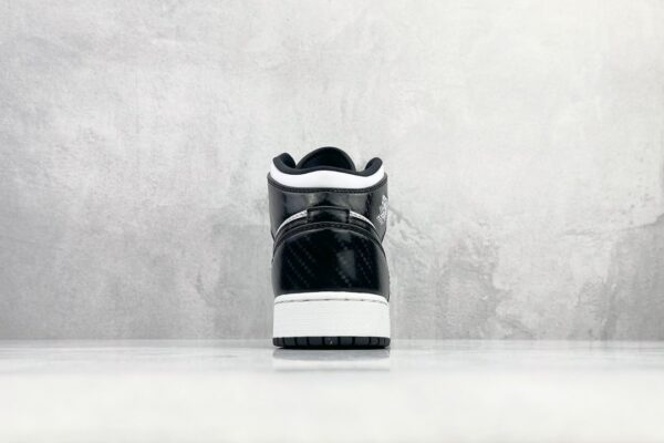 Nike Air Jordan 1 Mid All-Star Black/White Sneaker For Women, Women's Shoes