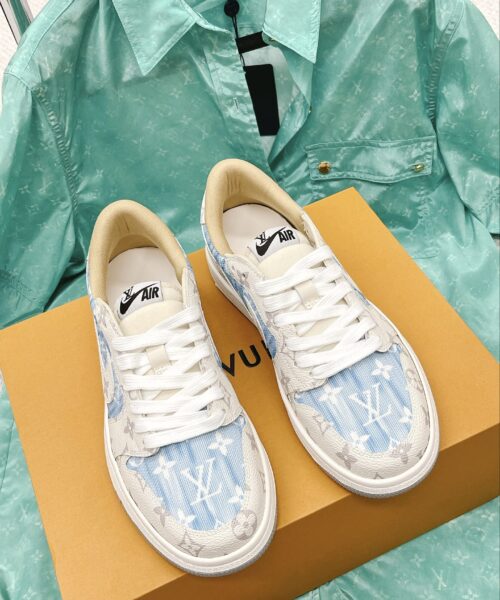 Nike x Louis Vuitton Women's Shoes Blue For Women LV