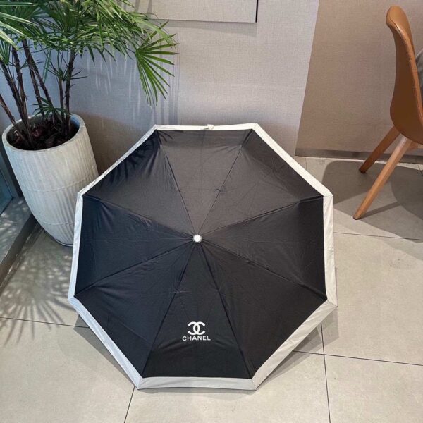 Nylon CC Folding Umbrella Black