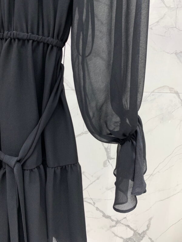 Off-The Shoulder Neckline Dress Black For Women