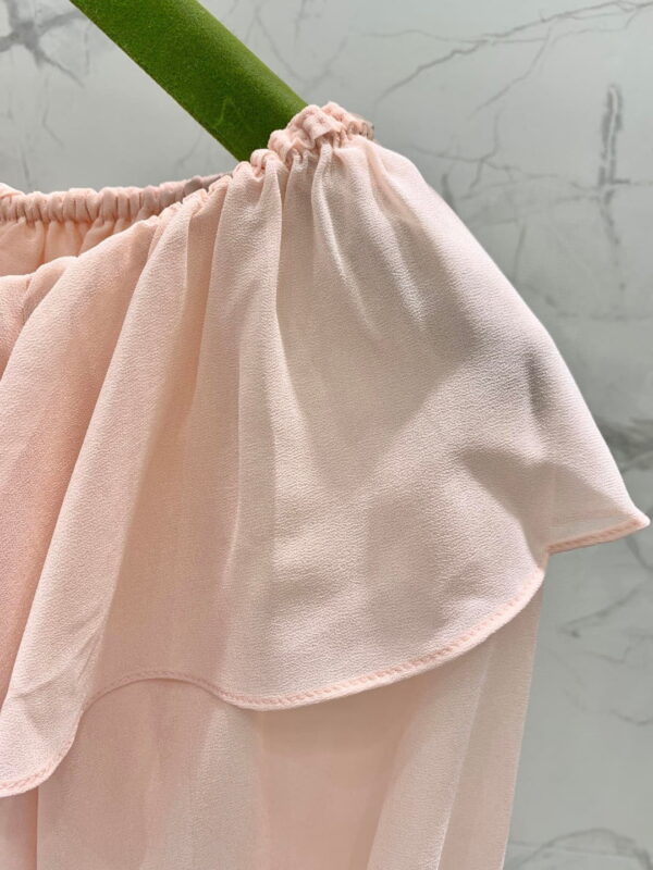 Off-The Shoulder Neckline Dress Pink For Women