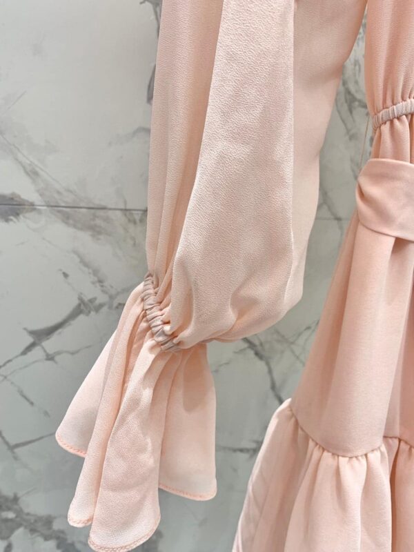 Off-The Shoulder Neckline Dress Pink For Women