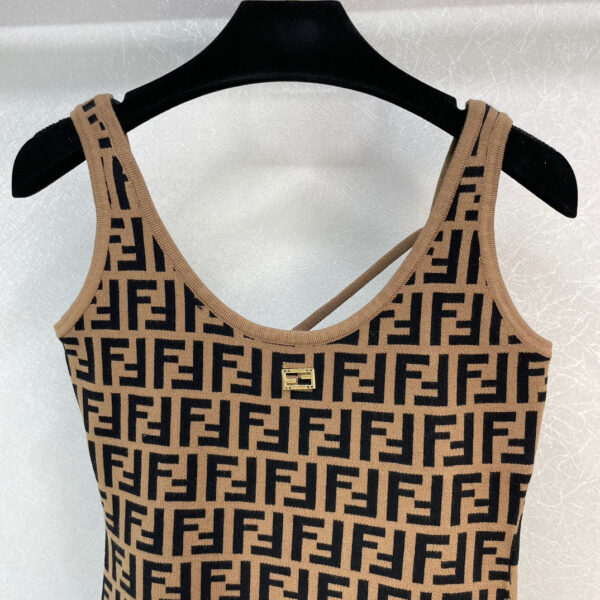 One-Piece Swimsuit Beige For Women