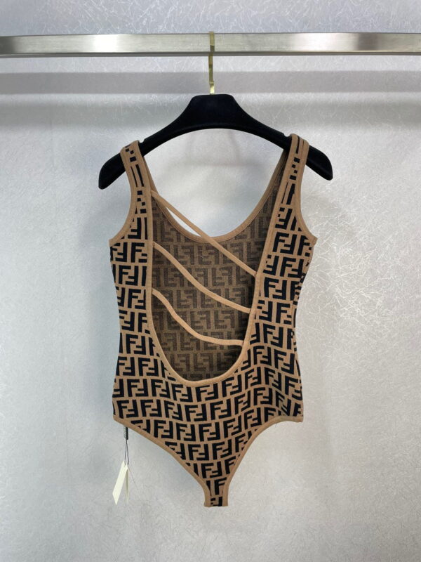 One-Piece Swimsuit Beige For Women