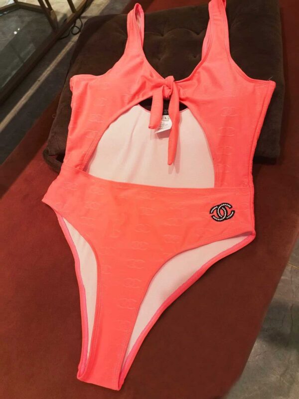 One-Piece Swimsuit Red For Women