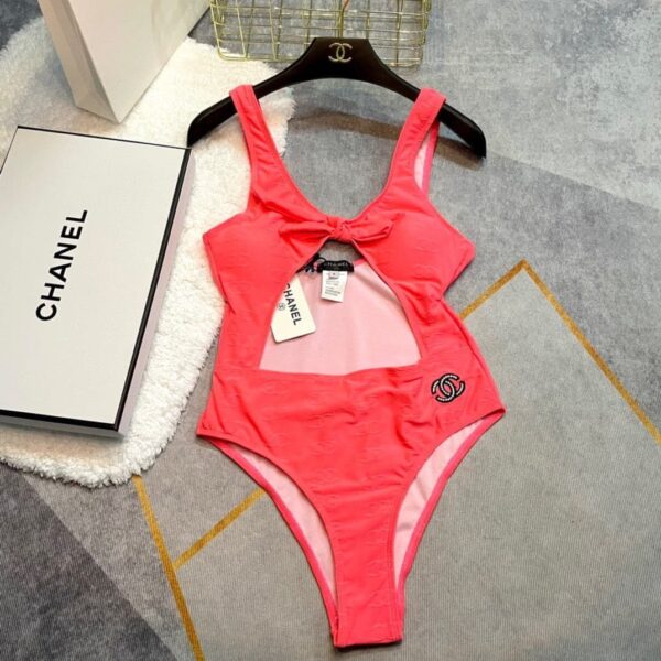 One-Piece Swimsuit Red For Women