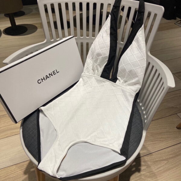 One-Piece Swimsuit White For Women