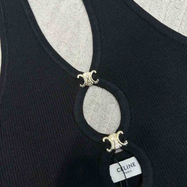 Open-Back Mini Dress Black For Women 2AI60898T.38NO