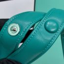 Padded Nappa Prada Signaux Bag In Green For Women 13in/ 33cm