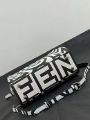 1:1 Replica Peekaboo Iseeu Mini Bag Black And White For Women 9in/ 23cm