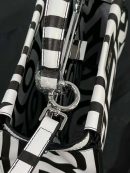 1:1 Replica Peekaboo Iseeu Mini Bag Black And White For Women 9in/ 23cm