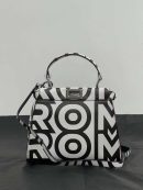 1:1 Replica Peekaboo Iseeu Mini Bag Black And White For Women 9in/ 23cm