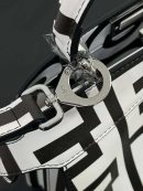 1:1 Replica Peekaboo Iseeu Small Bag Black And White For Women 10.5in/ 27cm