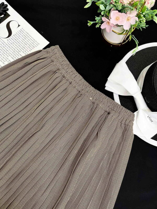 Pleated Skirt Grey For Women
