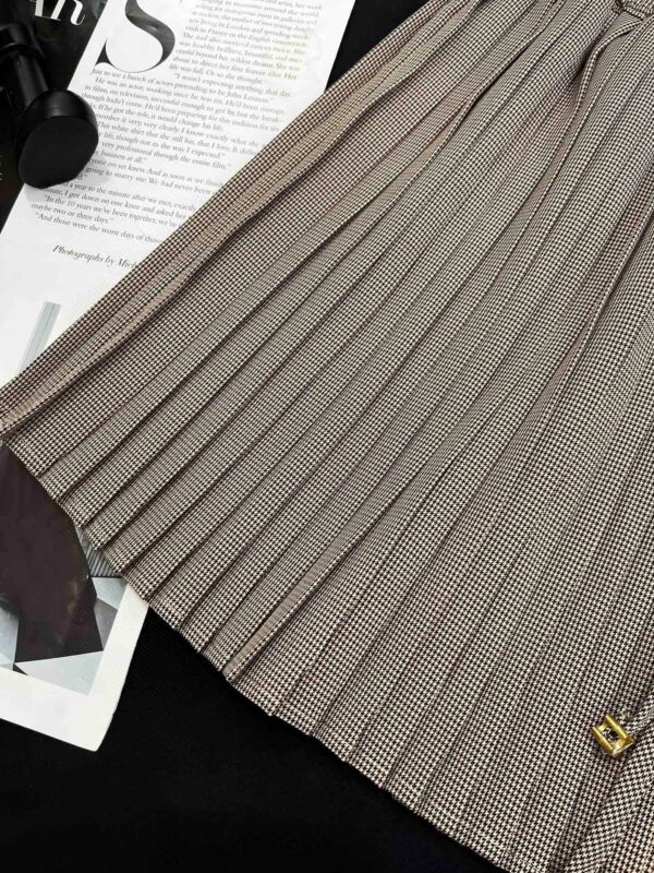 Pleated Skirt Grey For Women