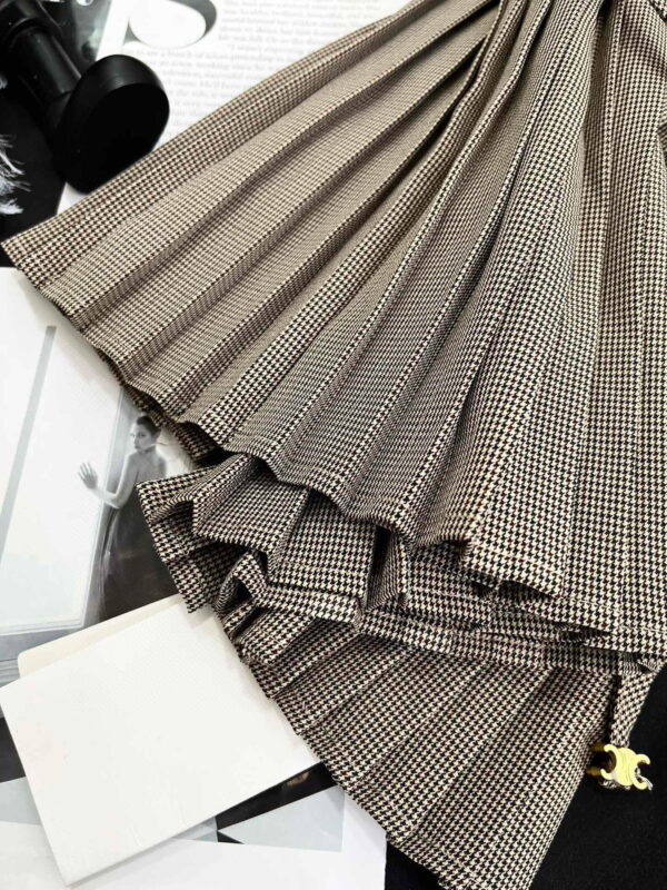 Pleated Skirt Grey For Women