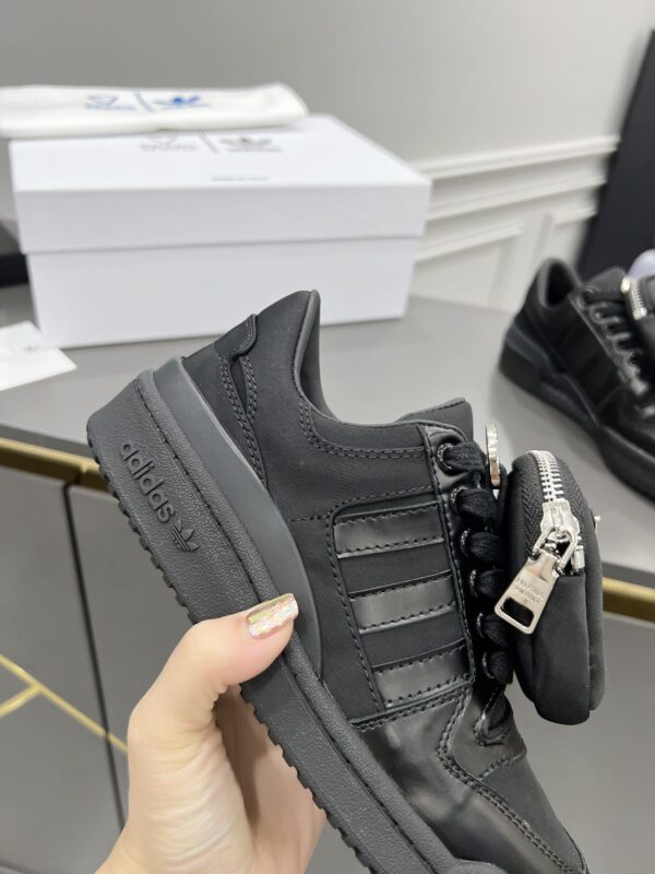 Prada Adidas For Prada Re-Nylon Forum Sneakers Black For Women 1.6in/40mm PRD 2EG390_3LJX_F0557