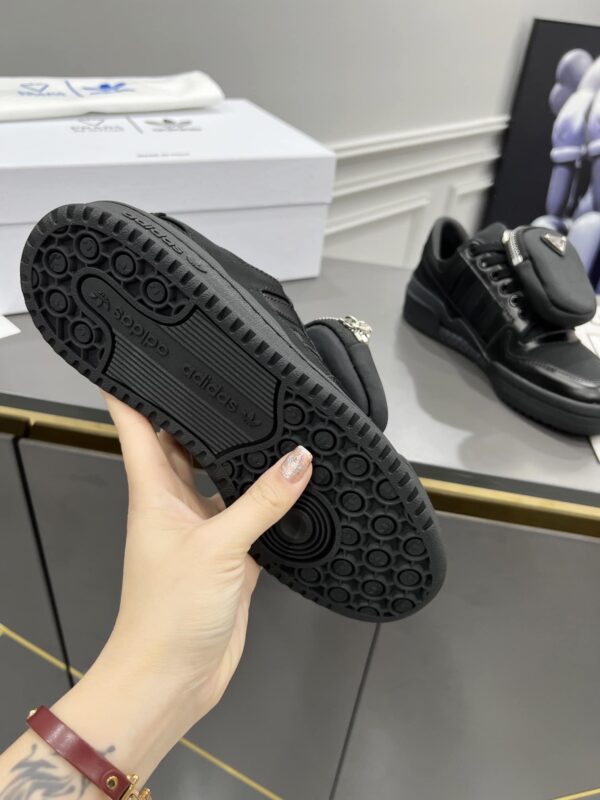 Prada Adidas For Prada Re-Nylon Forum Sneakers Black For Women 1.6in/40mm PRD 2EG390_3LJX_F0557