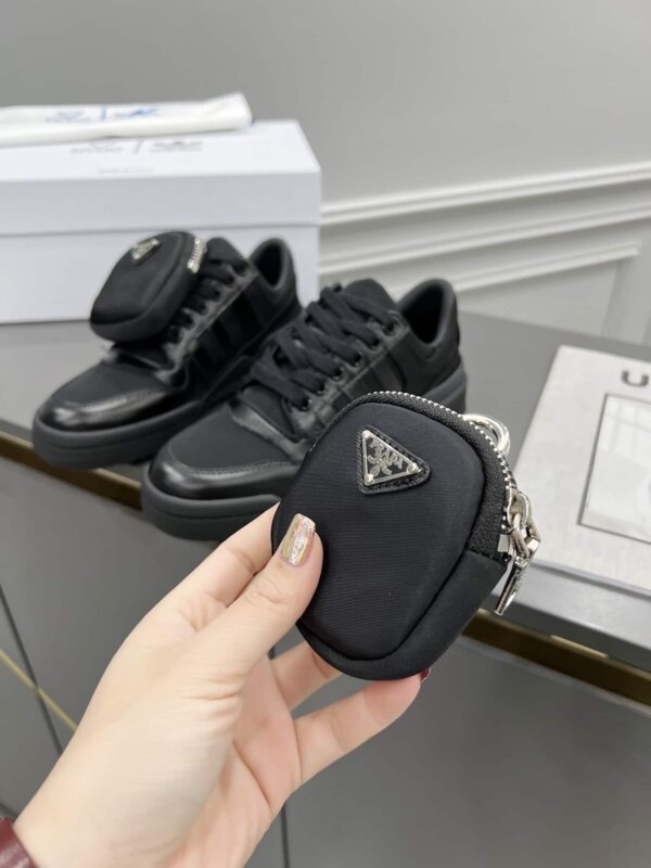 Prada Adidas For Prada Re-Nylon Forum Sneakers Black For Women 1.6in/40mm PRD 2EG390_3LJX_F0557