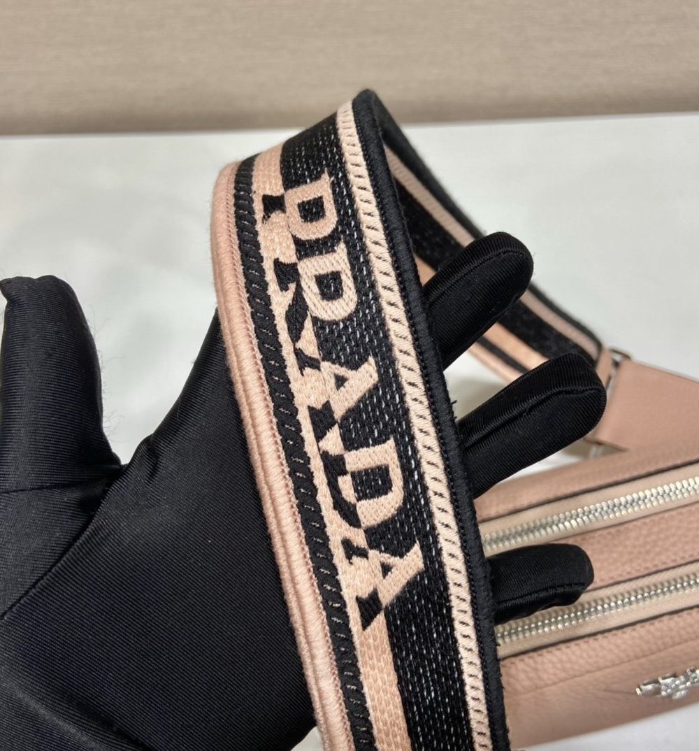 Prada Bag With Shoulder Strap Beige For Women, Women's Bags 8.6in/22cm 1BH082_2DKV_F02YP_V_3OM