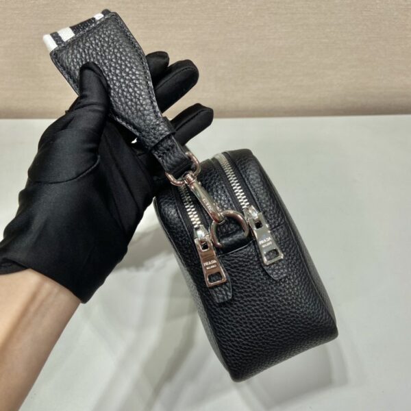 Prada Bag With Shoulder Strap Black For Women, Women's Bags 8.6in/22cm 1BH082_2DKV_F0002_V_3OM