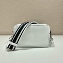 Prada Bag With Shoulder Strap White For Women, Women's Bags 8.6in/22cm 1BH082_2DKV_F0009_V_3OM