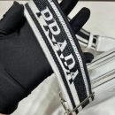 Prada Bag With Shoulder Strap White For Women, Women's Bags 8.6in/22cm 1BH082_2DKV_F0009_V_3OM