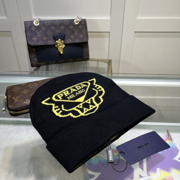 Prada Beanie In Black