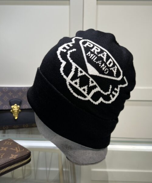 Prada Beanie In Black