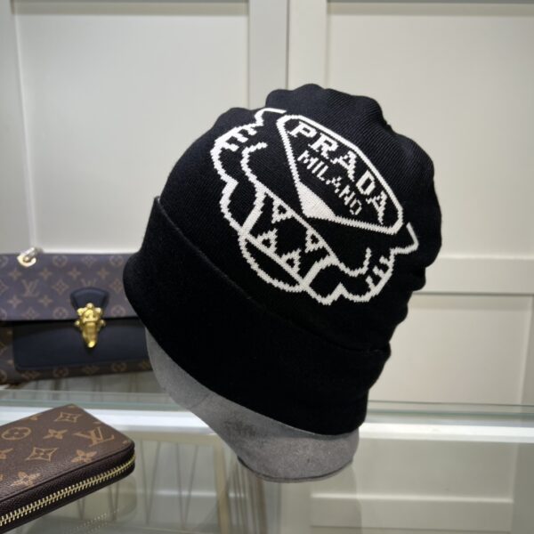 Prada Beanie In Black