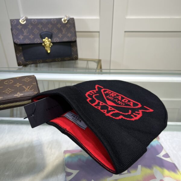 Prada Beanie In Black